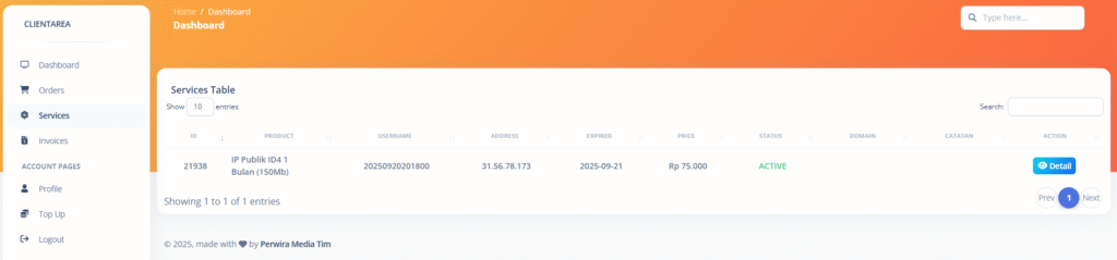 Cara Setting IP Public Static di Mikrotik
