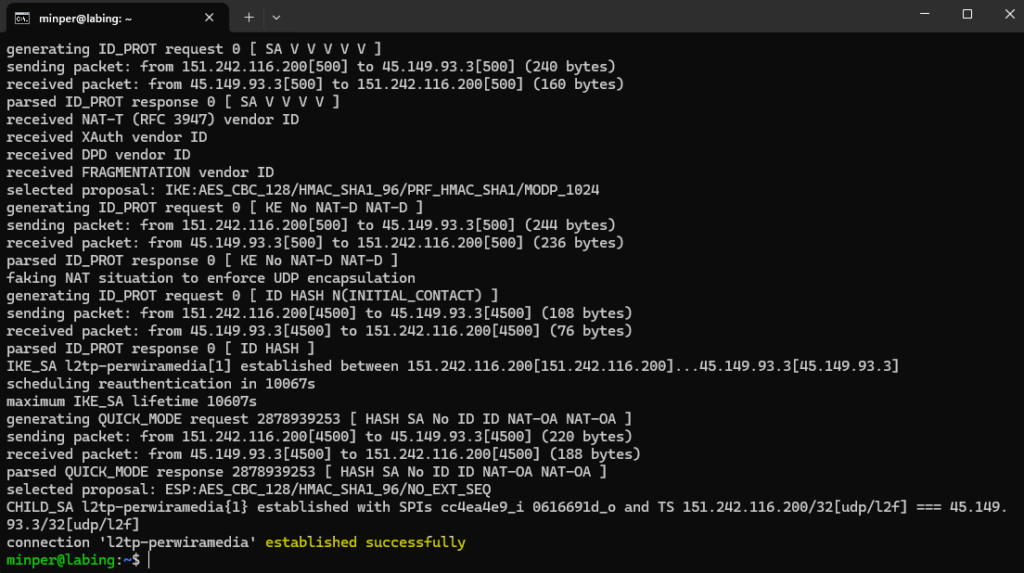 Connection Established