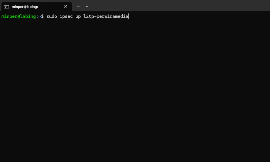 IPsec Up PerwiraMedia