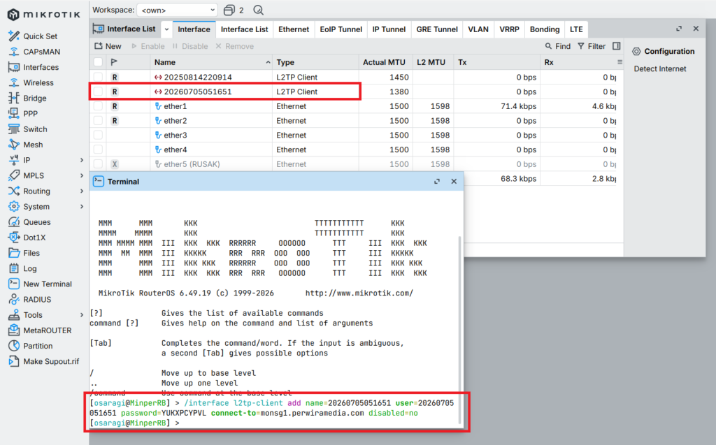 Running script Mikhmon Online